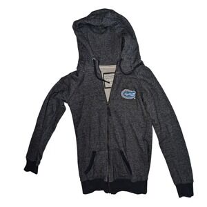 Colosseum Athletics Florida Gators Womens Large Full Zip Hoodie Gray
